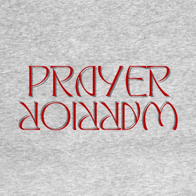 Prayer Warrior | Christian Typography by All Things Gospel